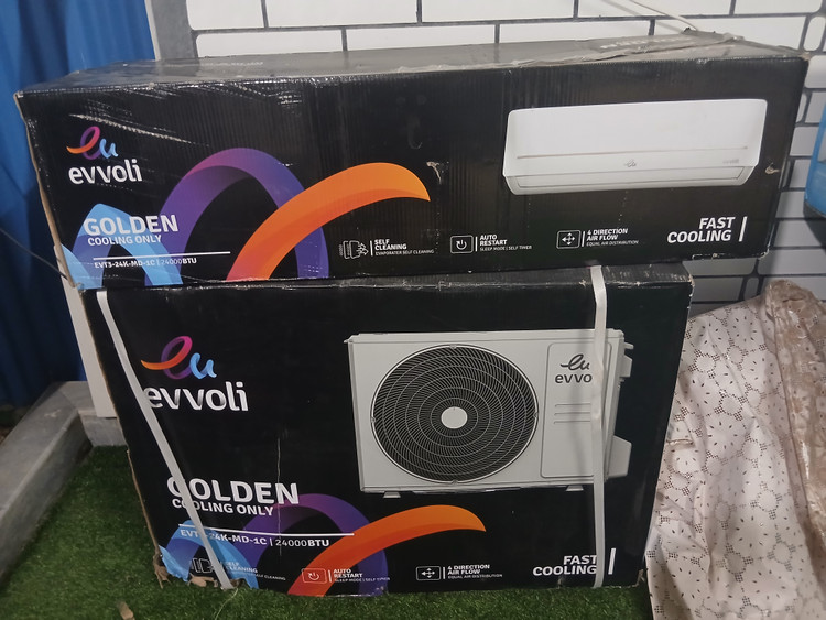 کولرگازی ایوولی 24000 T3 گلدن مدل EVT3-24K-MD-1
