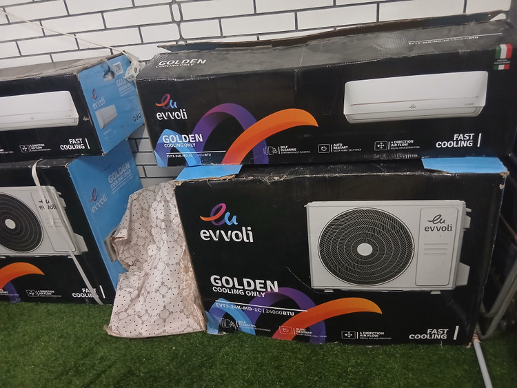 کولرگازی ایوولی 24000 T3 گلدن مدل EVT3-24K-MD-1