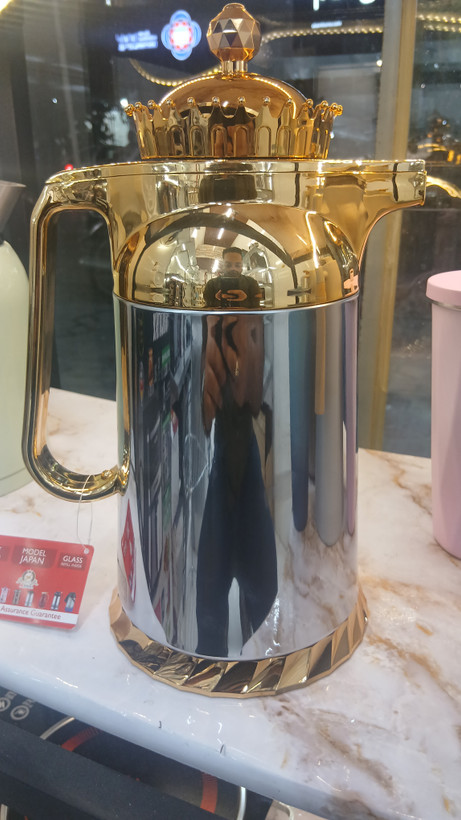فلاسک خارجی درجه ۱ شیشه صورتی.اقساط+ارسال رایگان