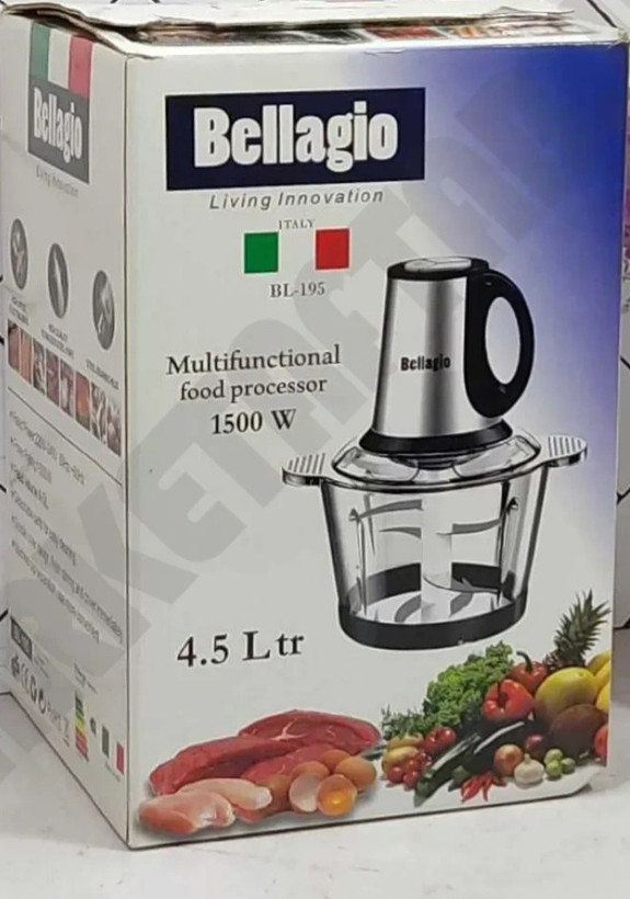 خرد کن 4/5 لیتر بدنه پیرکس BL-195 بلاجی ایتالیا